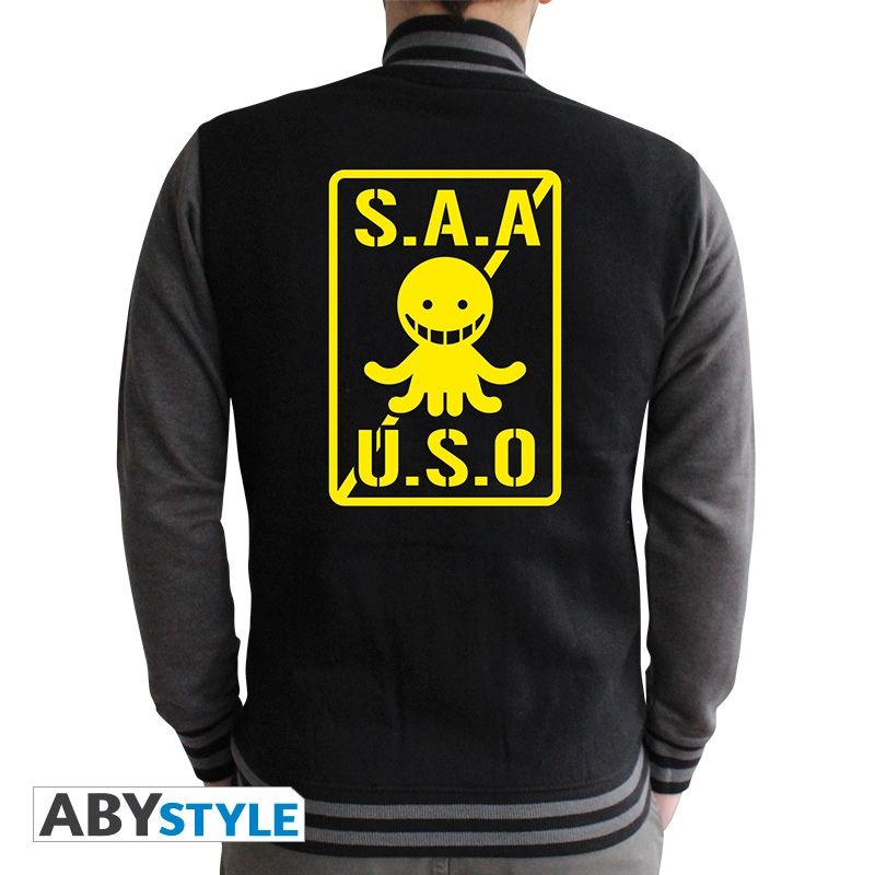 ASSASSINATION CLASSROOM Varsity jacket S.A.A.U.S.O