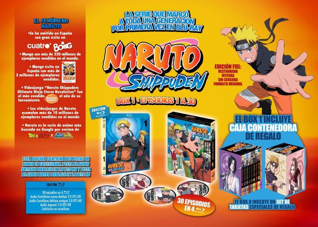 Cinco películas de Naruto Shippuden fueron dobladas al español latino —  Kudasai