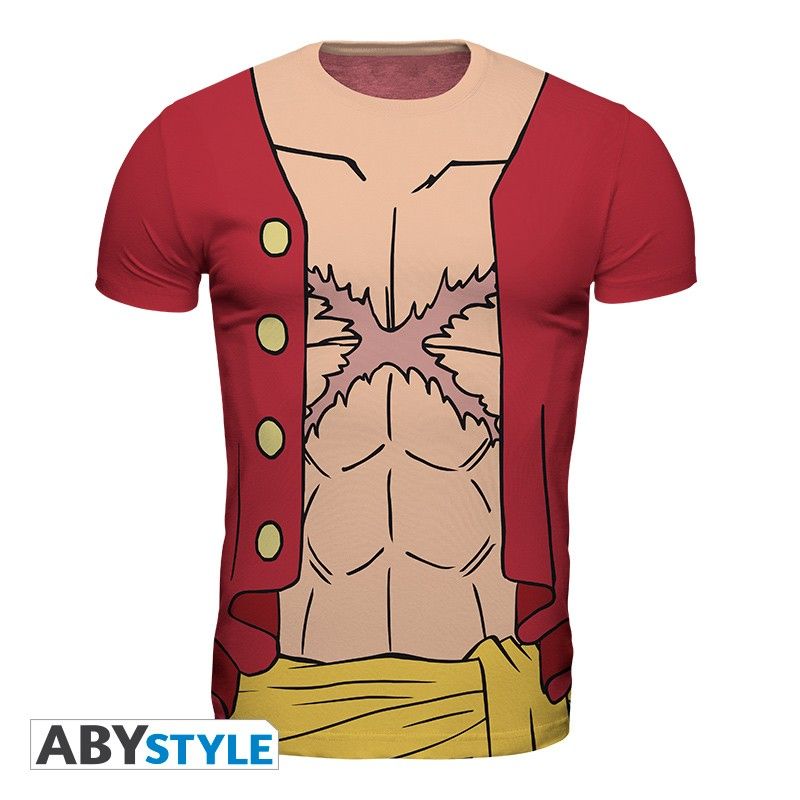 ONE PIECE T-shirt Luffy's outfit New World