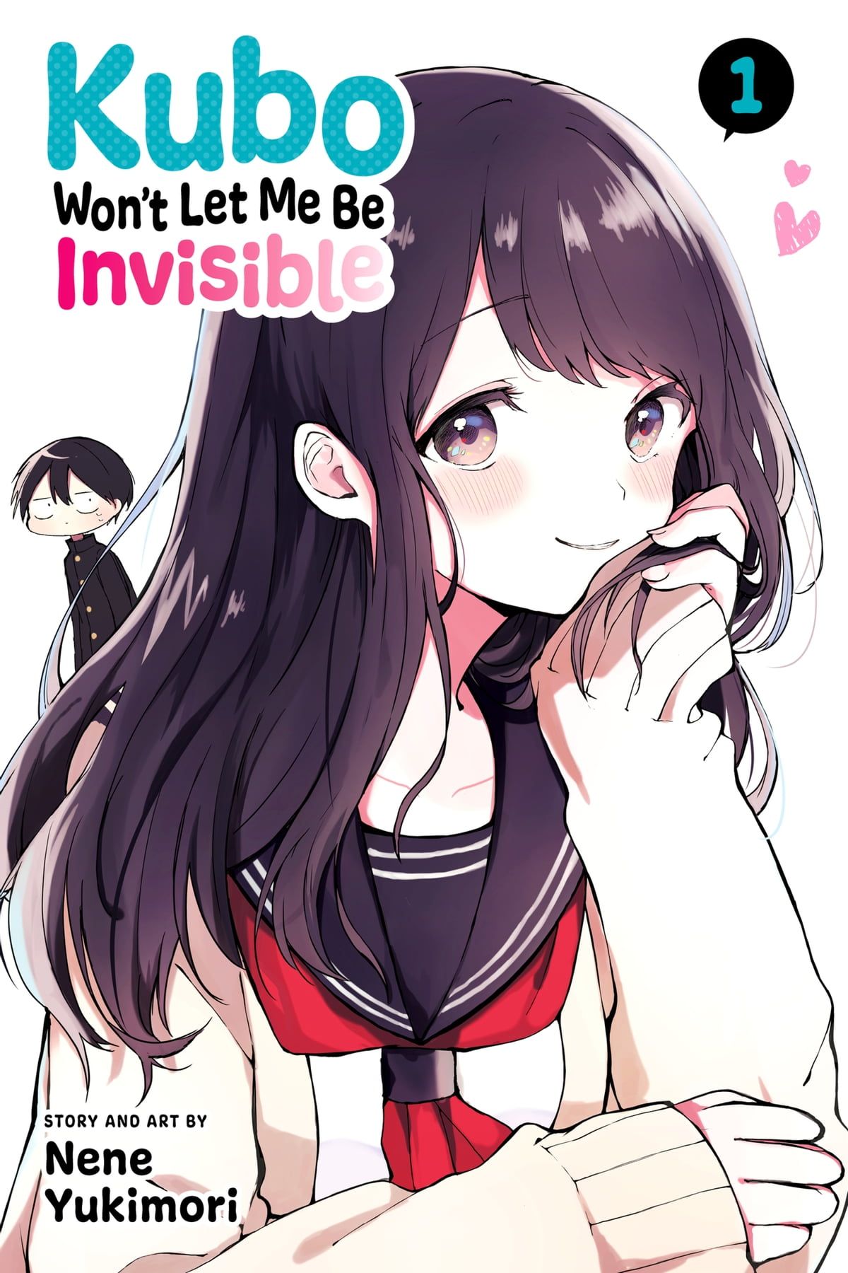 kubo-san won't let me be invisible vol 1 cover