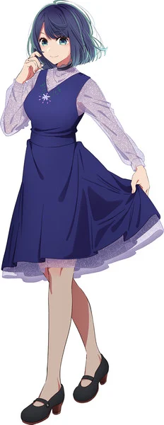 Akane Kurokawa diseño personaje