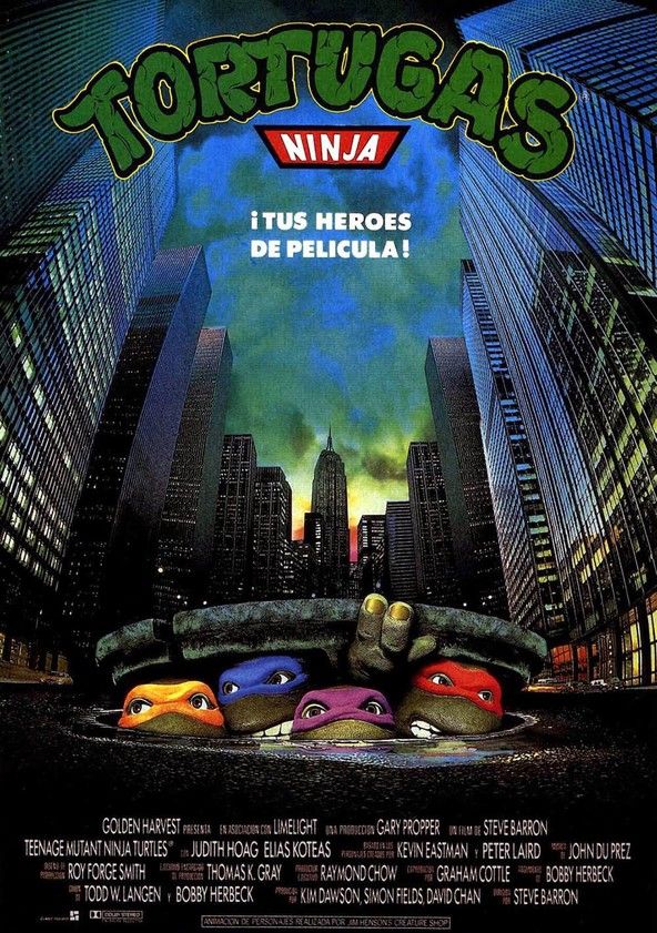 Tortugas ninja 1990 poster